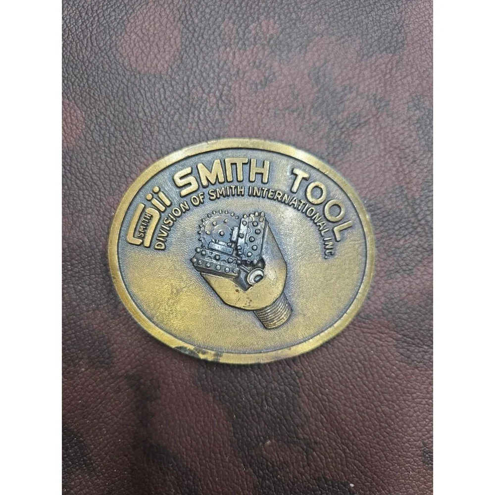 WA19119 *NOS* VINTAGE 1970s **SMITH TOOL** EQUIPMENT BELT BUCKLE